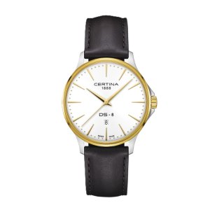 Certina DS-8 Gent – Herreur i stål/læder 40mm