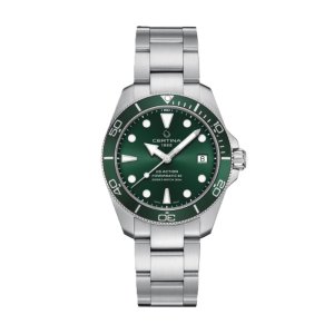 Certina DS Action Diver Powermatic 80 Grøn - Unisex ur i stål 38mm