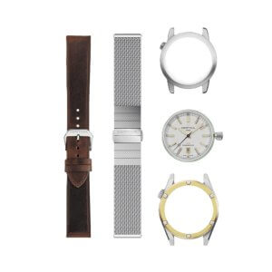 Certina DS+ Kit Sport & Urban – Herreur i stål/læderrem 41mm